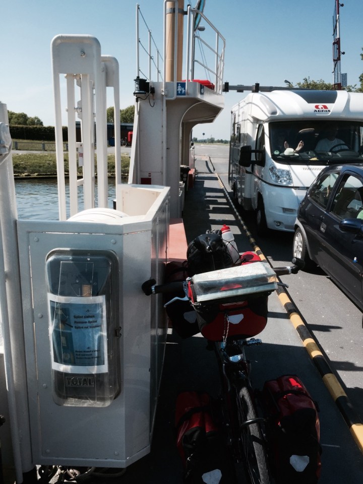 Smaug on board the ferry