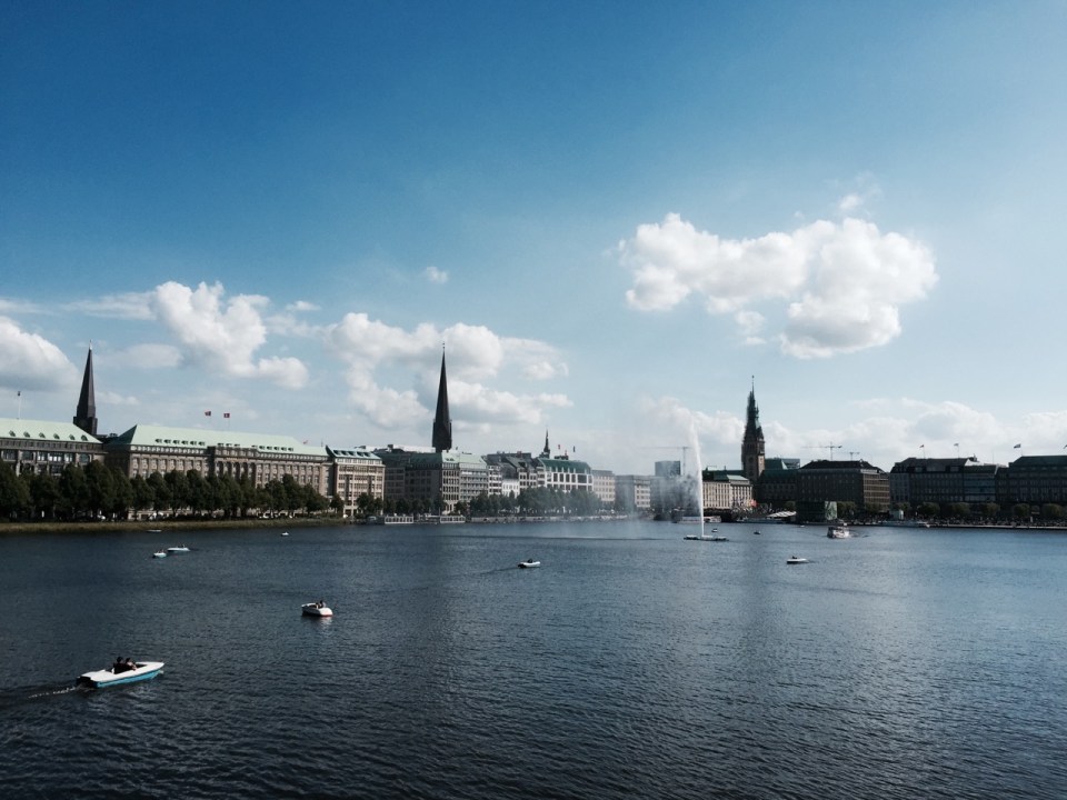 Binnenalster from other direction