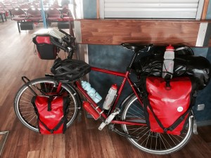 Smaug on-board passenger ferry across the Elbe
