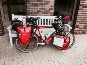 Smaug ready for another day on the road