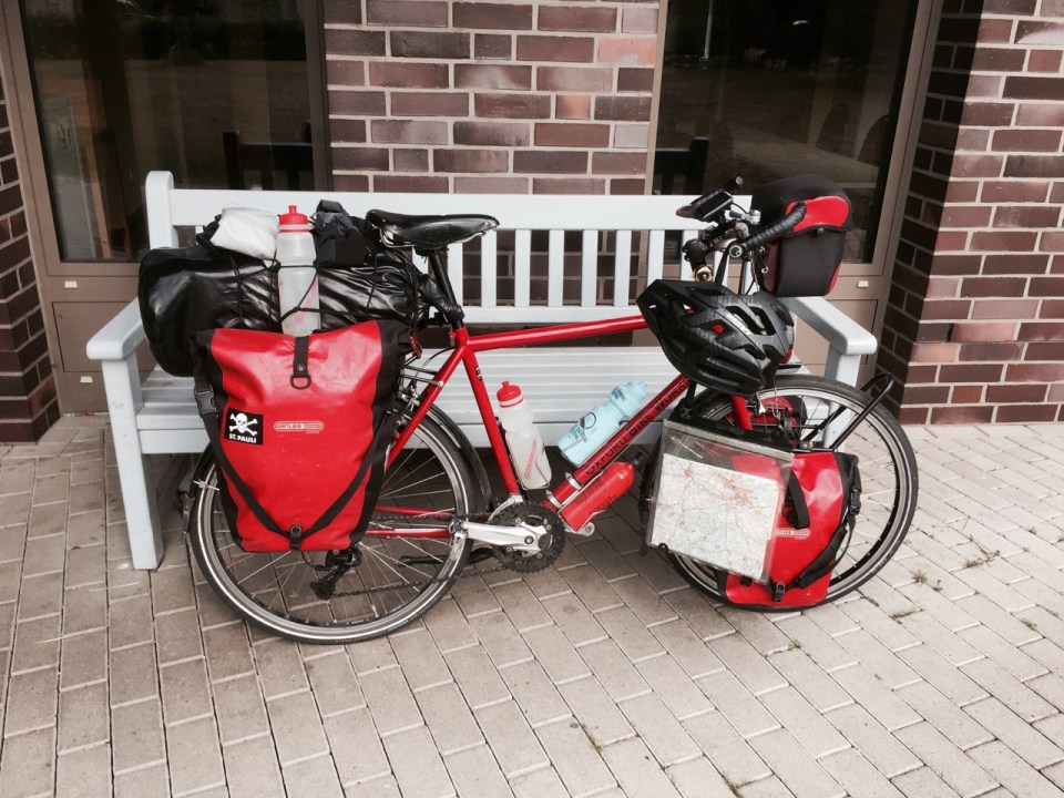 Smaug ready for another day on the road