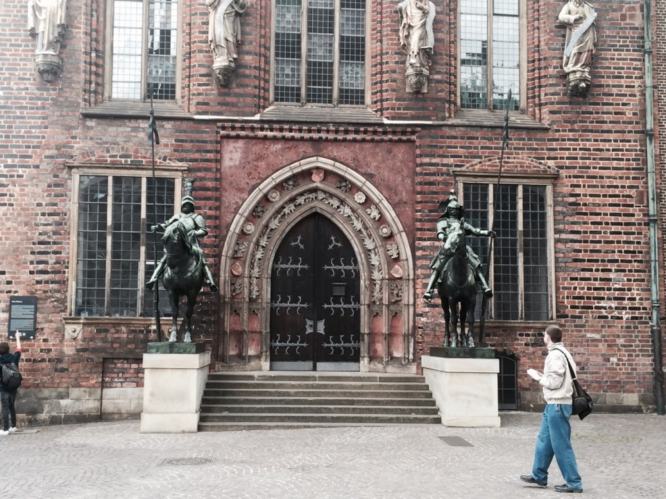 Bremen - knights on guard