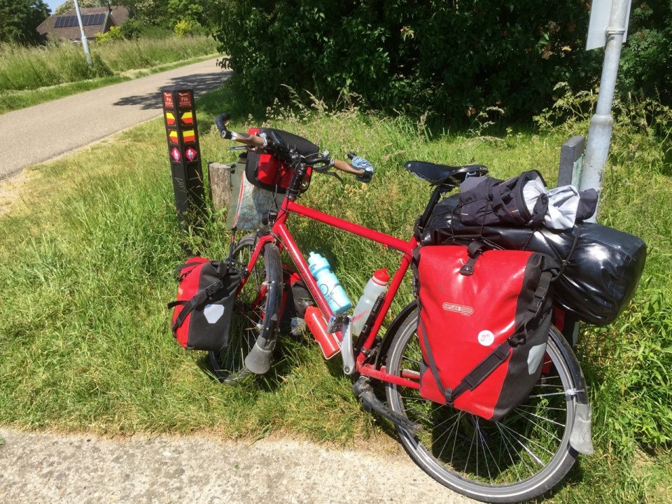 Banana break whilst I study the map
