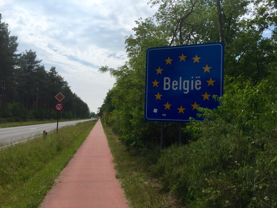 Into Belgium