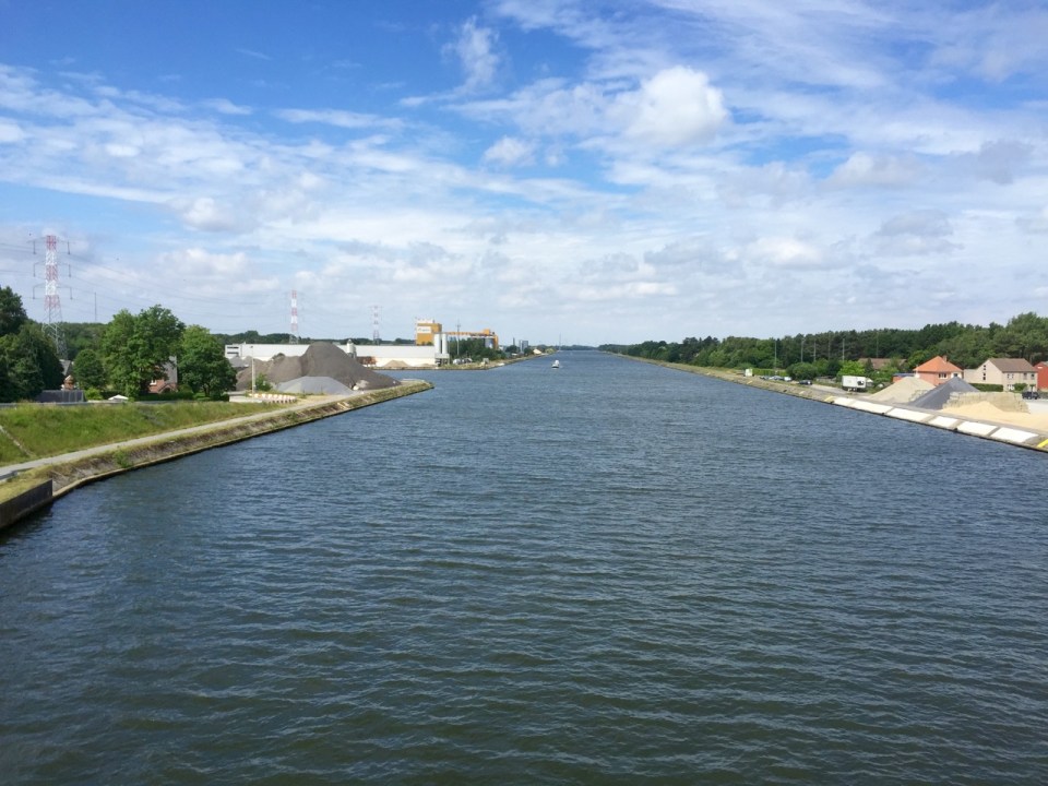 Albertkanaal in Belgium