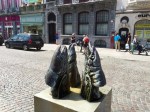 Mechelen - fishhead statue