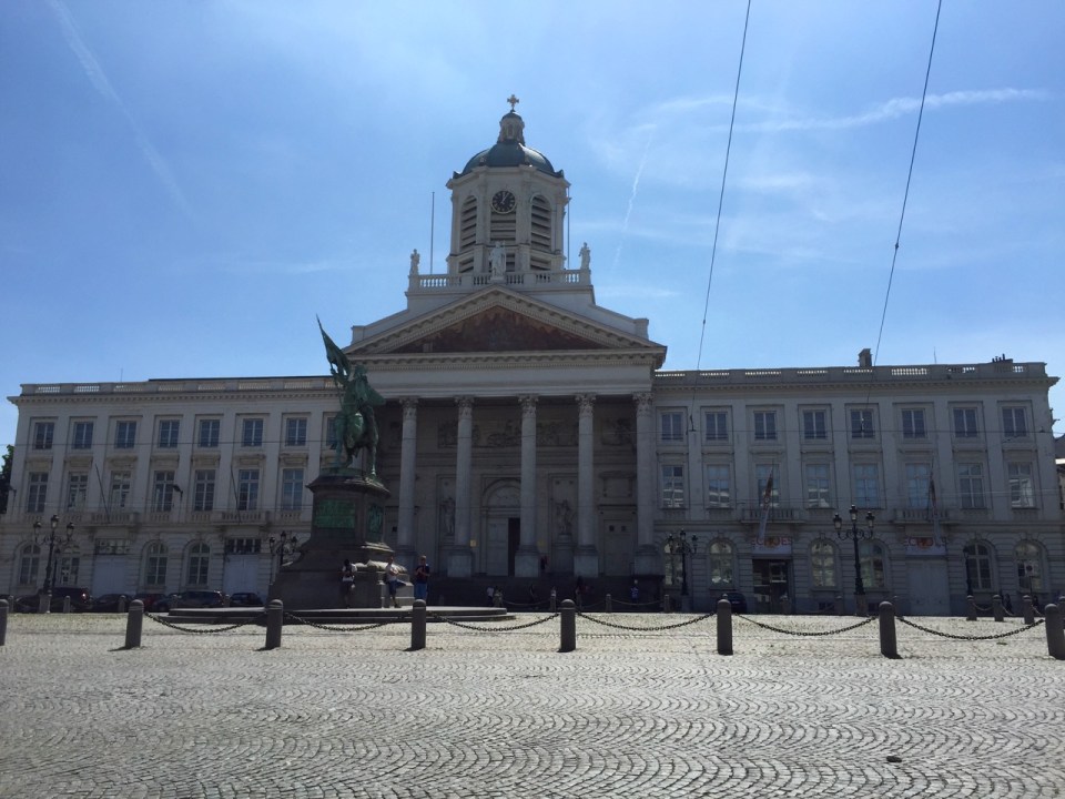 Brussels - another impressive building, there were many