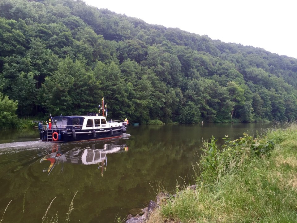 Boats on the Sambre