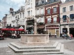 St.Quentin fountain in the centre