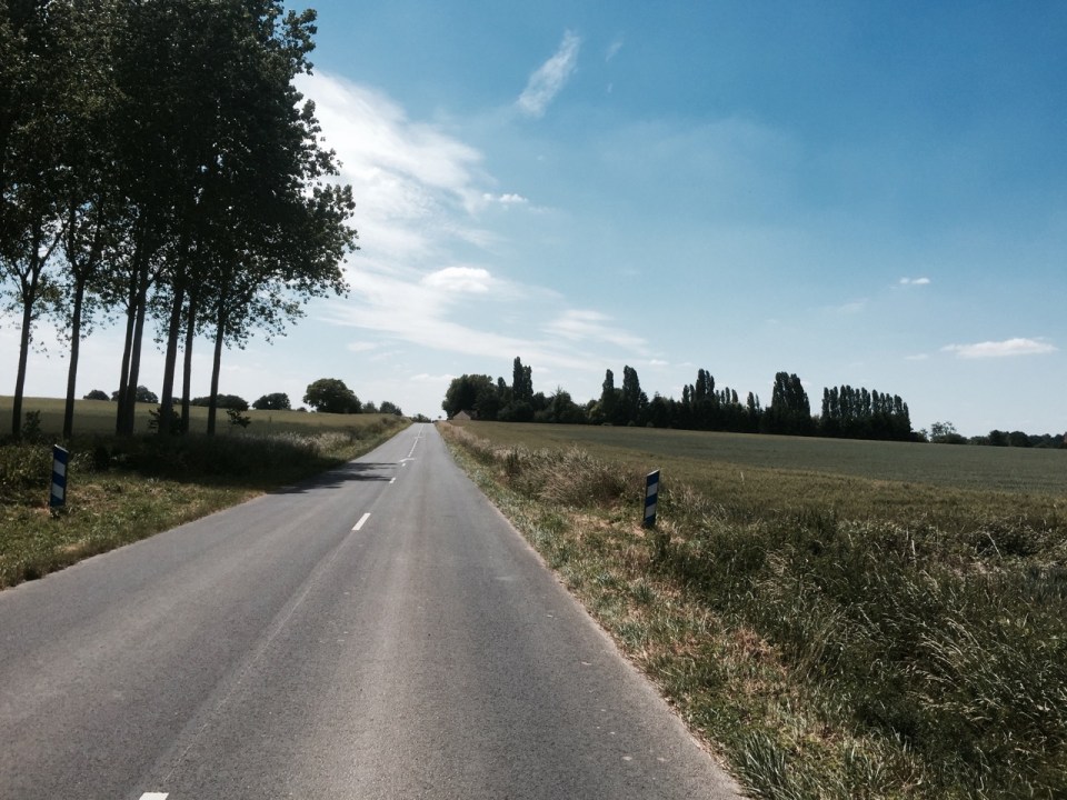 Heading towards Compiegne