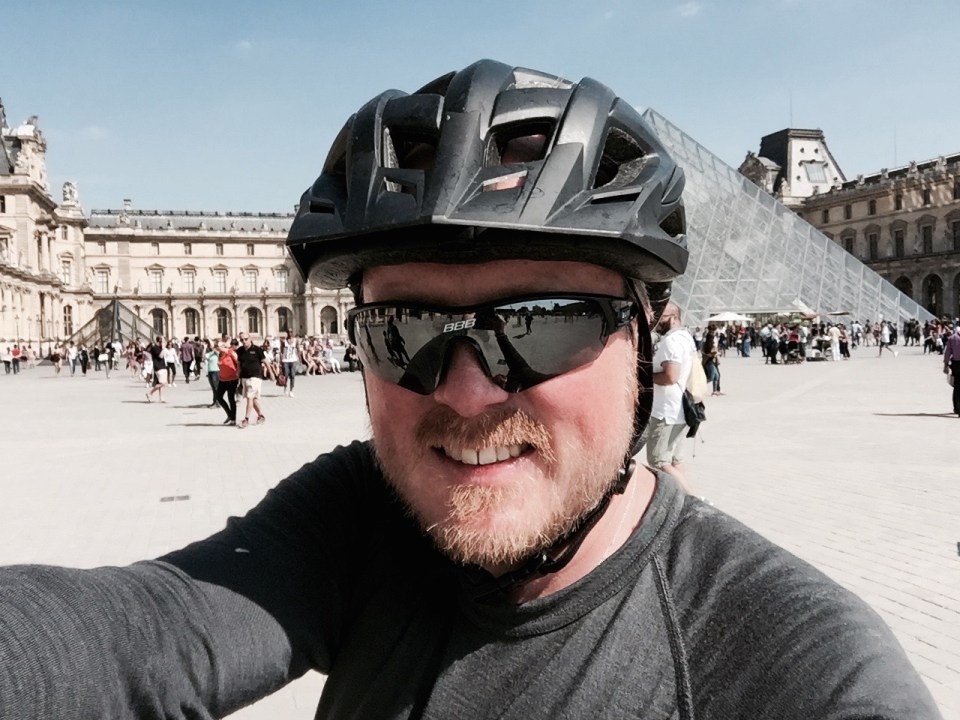 Pretty happy to have made Paris, another milestone