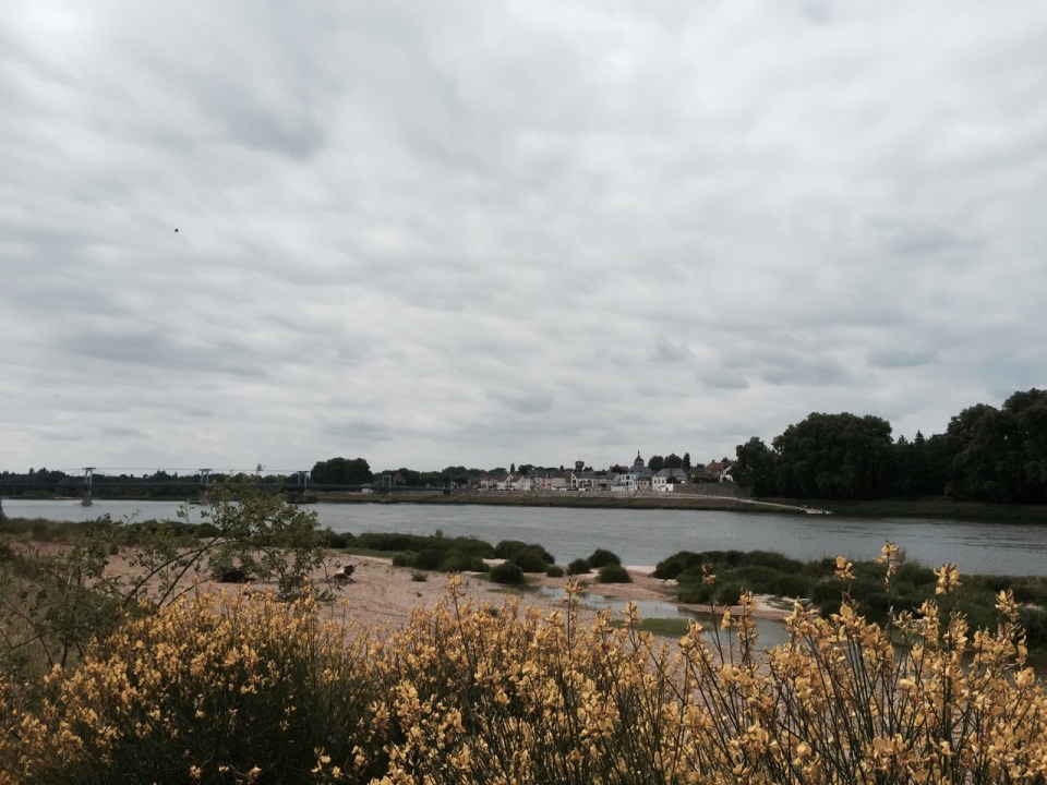 Chateauneuf-sur-Loire from the campsite