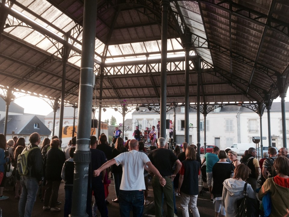 The main act - Chateauneuf-sur-Loire music festival