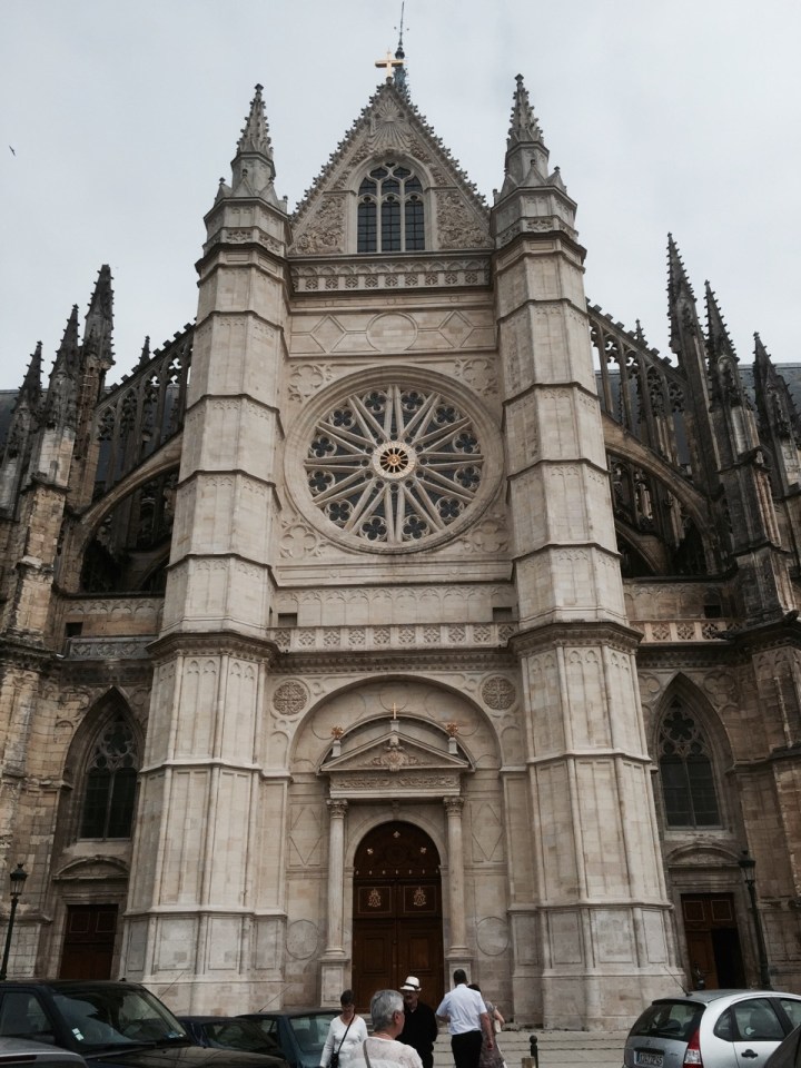 Orleans Cathedral 3 - gold sun