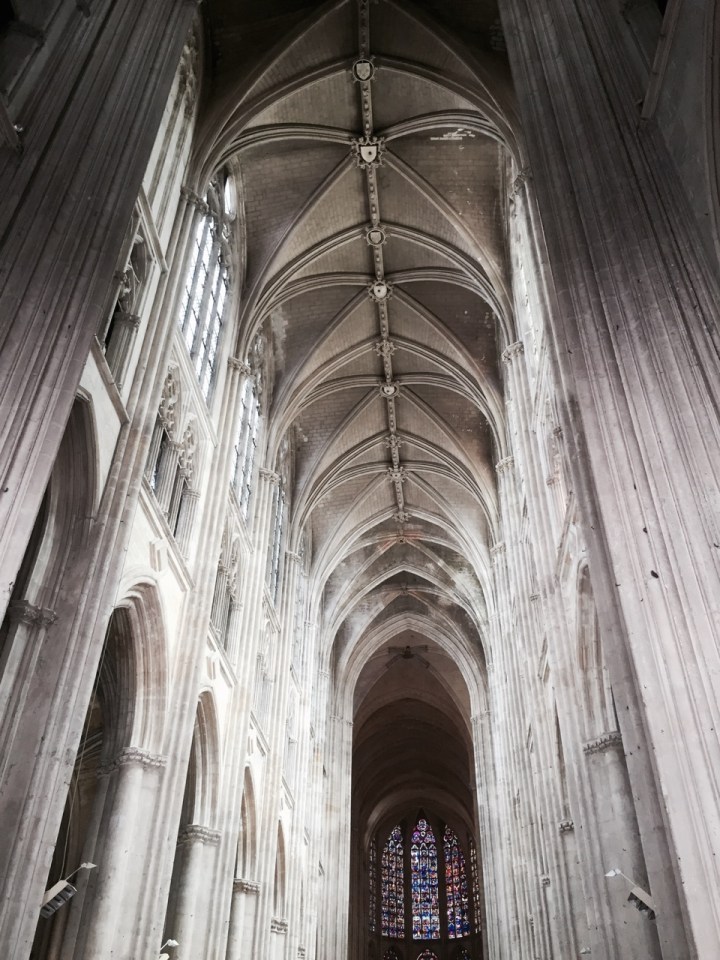 Tours Cathedral 6 - vaulted ceiling