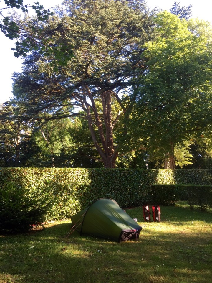 Morning at Chateau Rolandiere