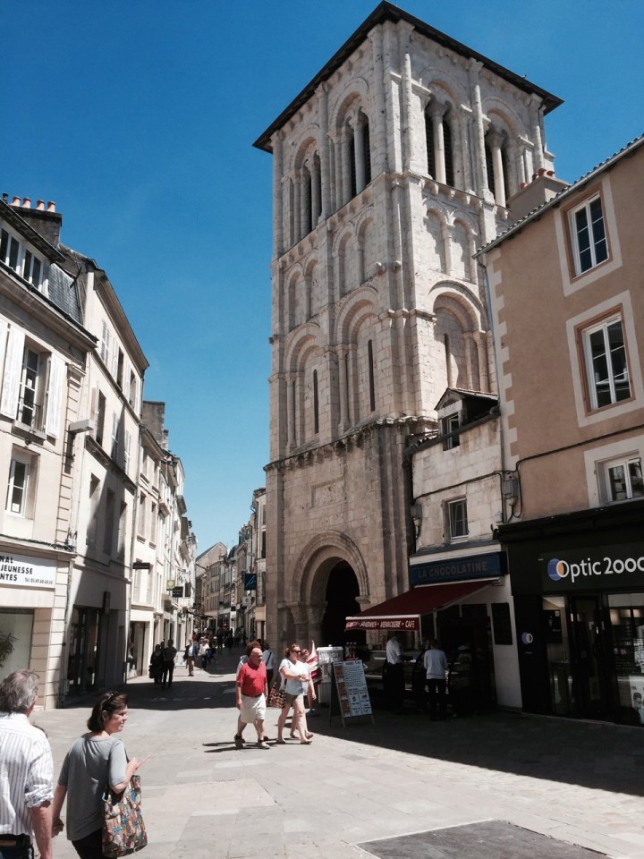 Lunch stop - panini from cafe on the right