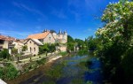 Verteuil-sur-Charente - river and chateau panorama