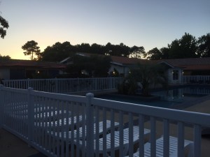 Swimming pool at Les Maraches Vacances