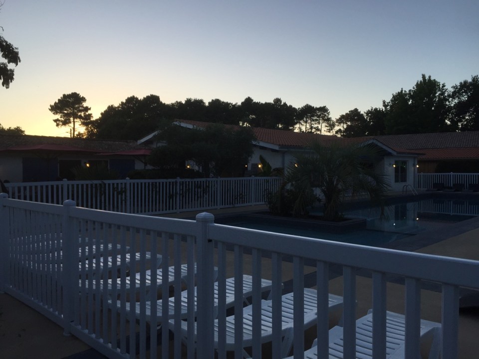 Swimming pool at Les Maraches Vacances
