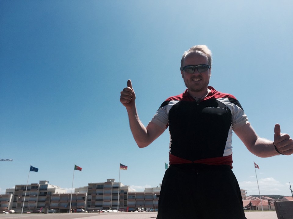 Thumbs up for Velodyssey