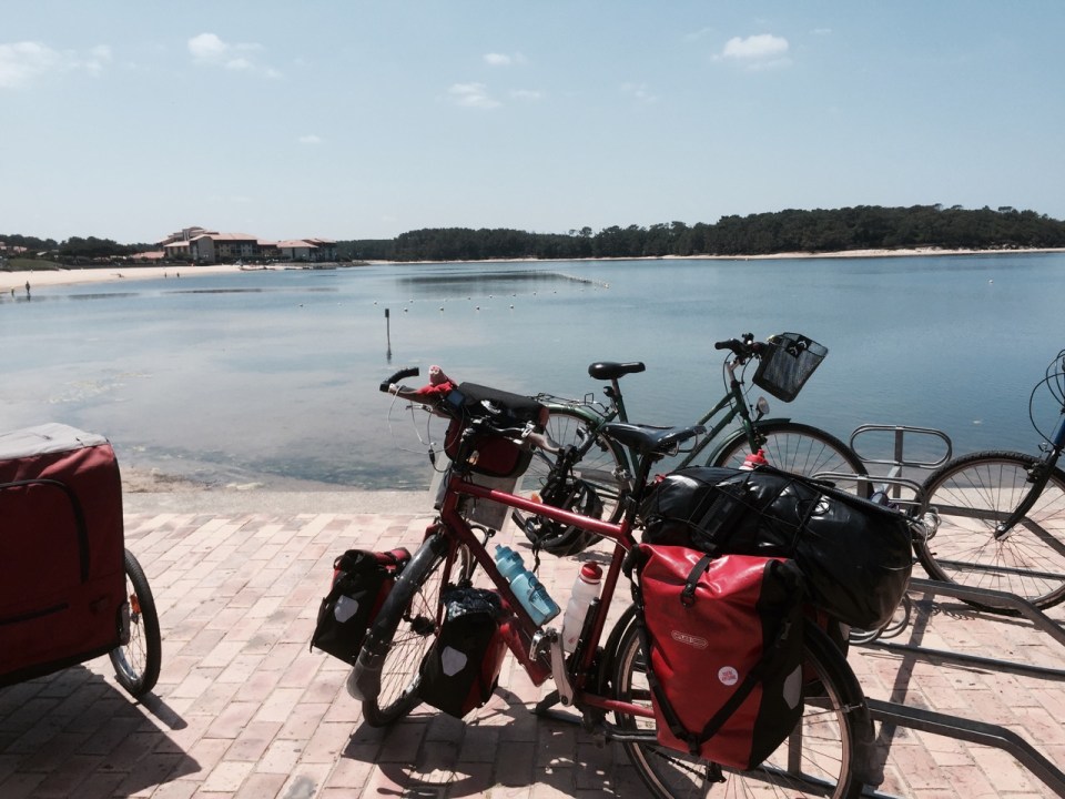 A break in Vieux-Boucau-Les-Bains