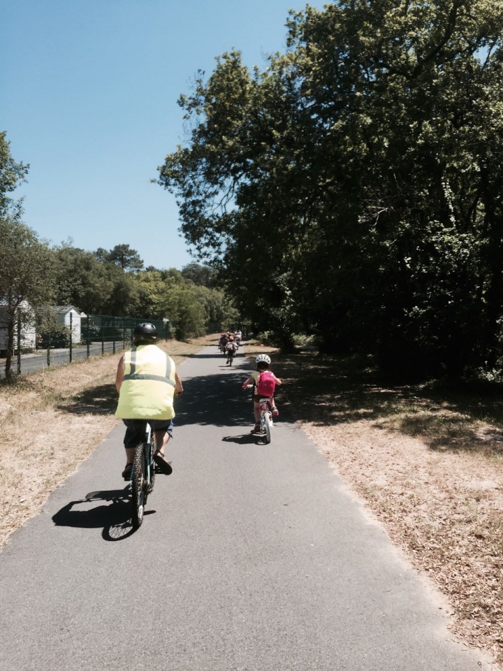 Schools out for summer - on bikes