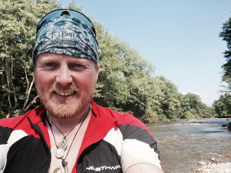 La Nive - feeling refreshed after dip number 2