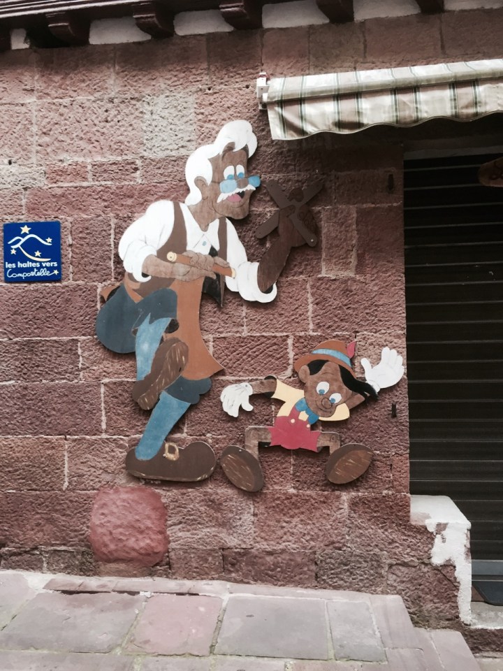 St-Jean-Pied-de-Port - Pinocchio, not sure why