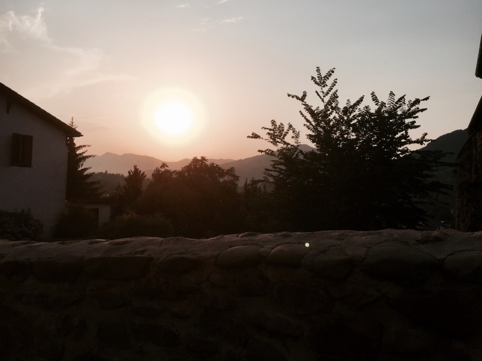 St-Jean-Pied-de-Port - sun getting lower