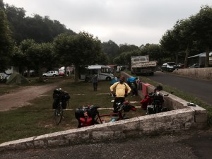 Preparing to set off from St-Jean-Pied-de-Port