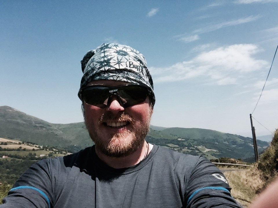 Rest after climbing 1000 foot the wrong way