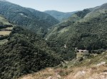 View down the valley to Spain