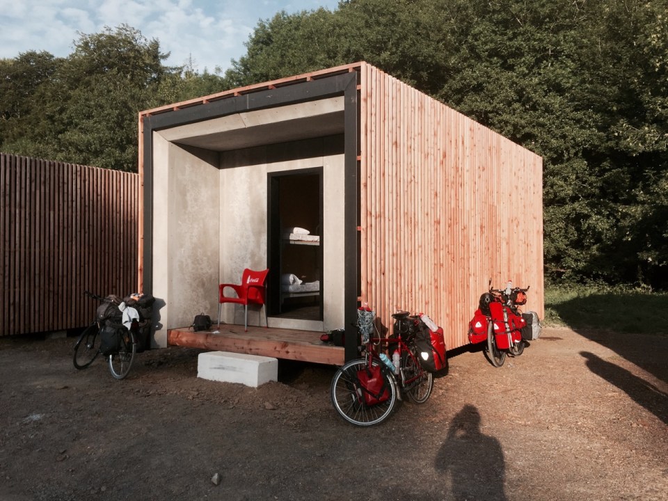 Pilgrim accommodation - bunk room