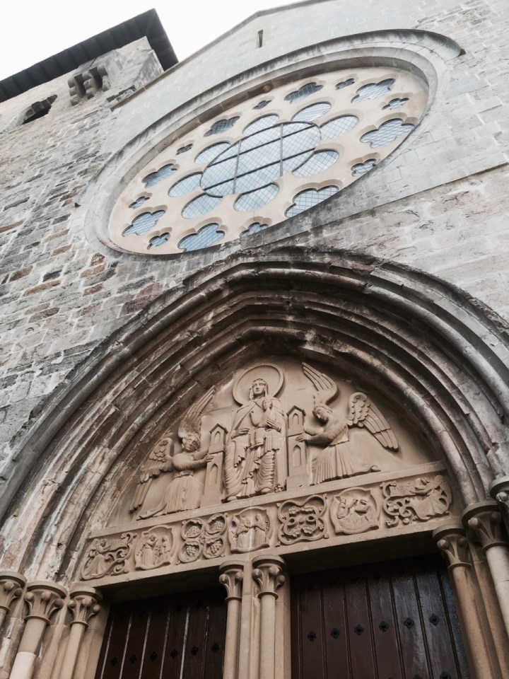 Roncevaux Auberge and Church