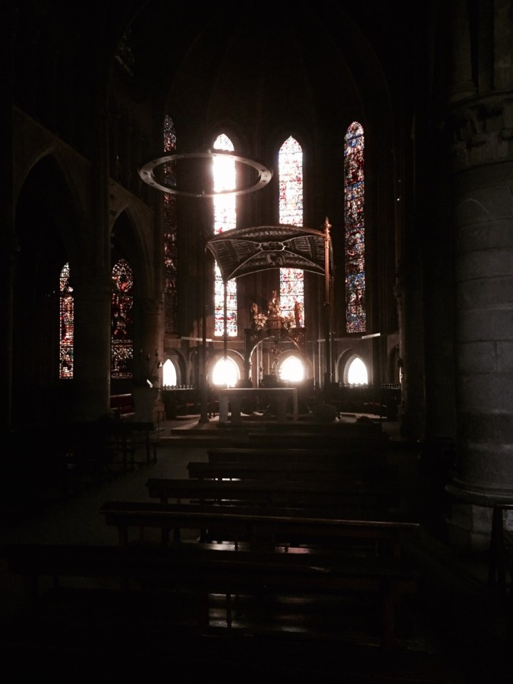 Inside Roncevaux church