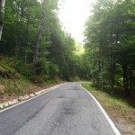 Cycled a lovely long descent down a river valley