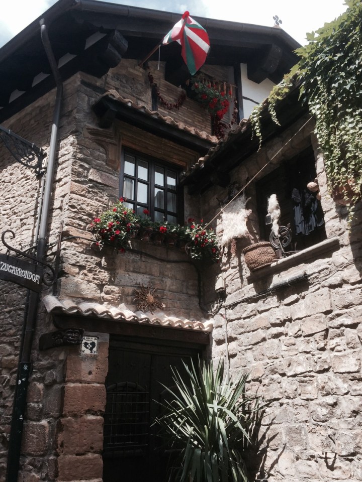 Hidden houses in Pamplona