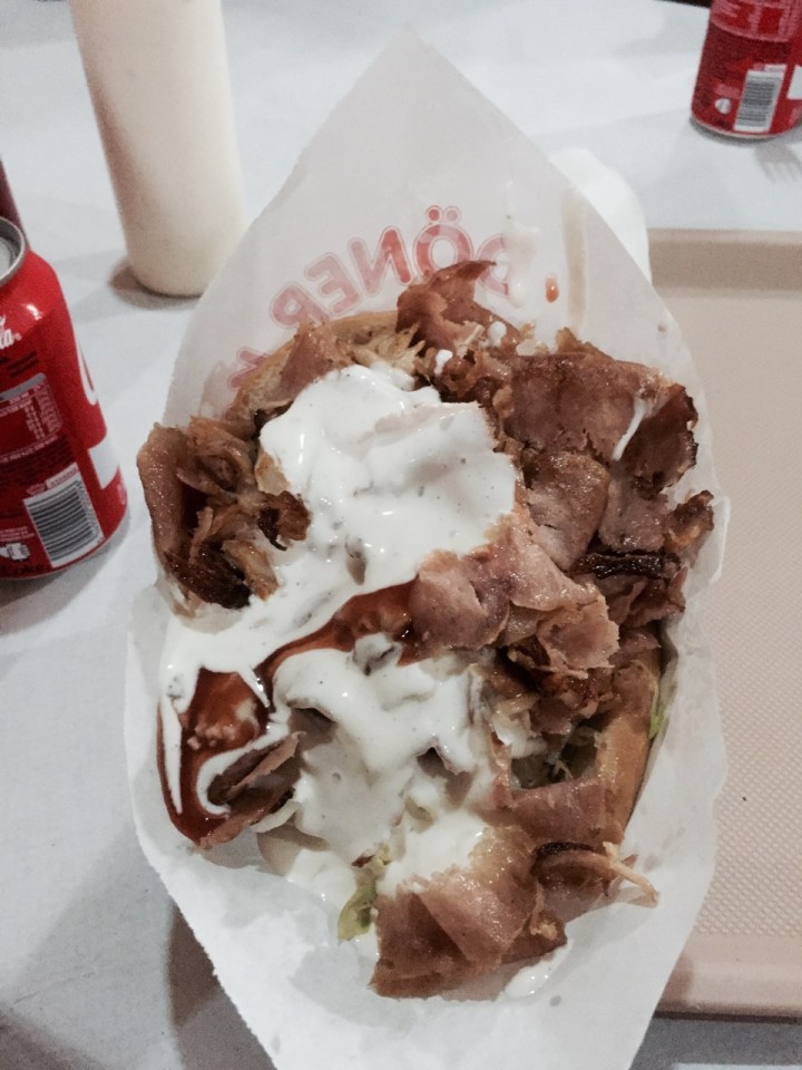 Kebab time in Pamplona