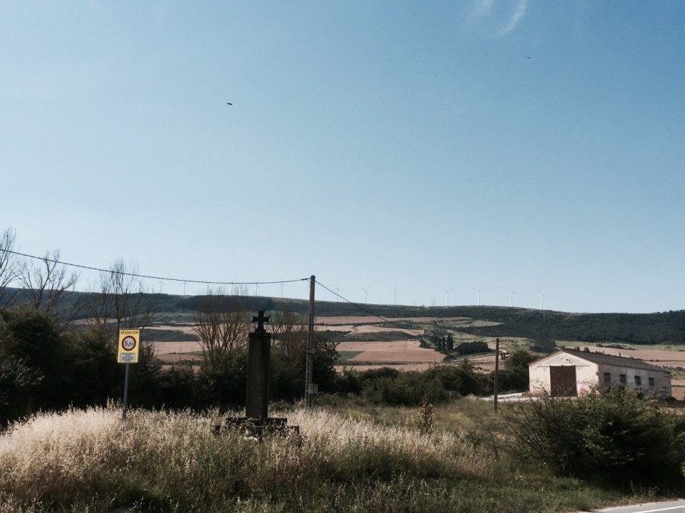 Lots of crossed alongside the Camino de Santiago, often marking where pilgrims have died