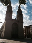 Cathedral in daylight, Logrono