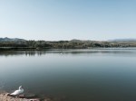 Lake on the way out of Logrono