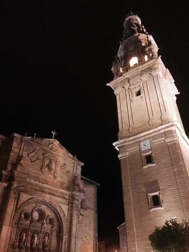 Cathedral by night - Santo Domingo dela Calzada