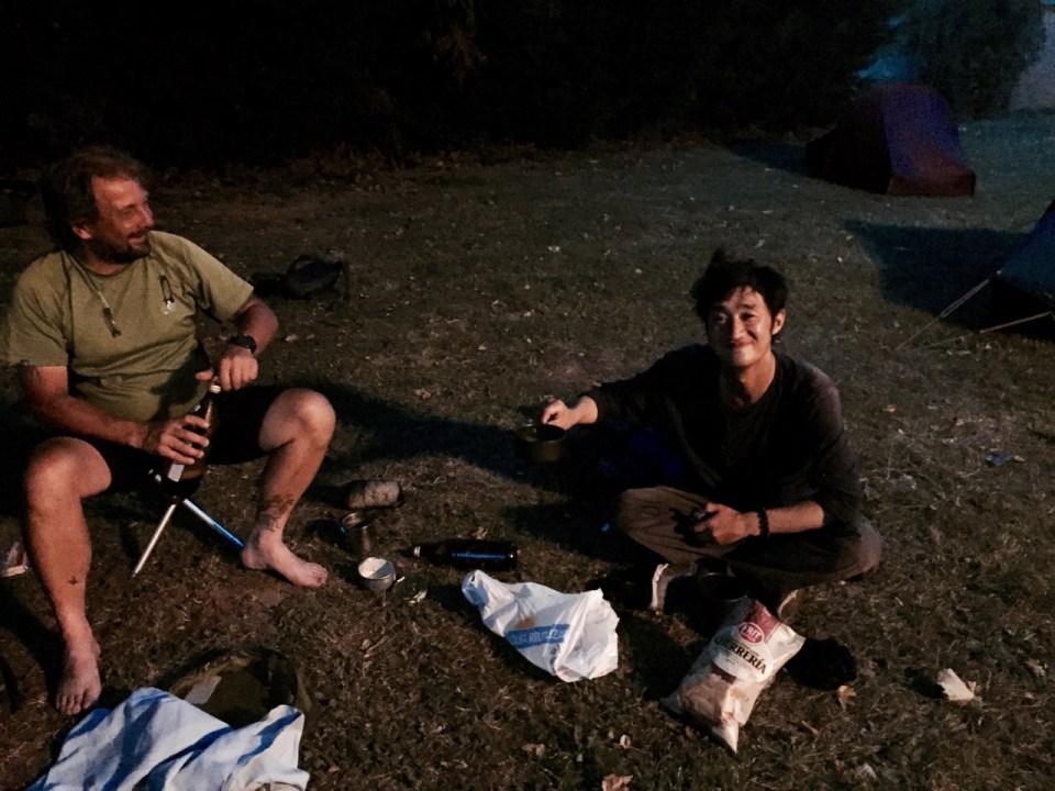 Look who showed up - River!