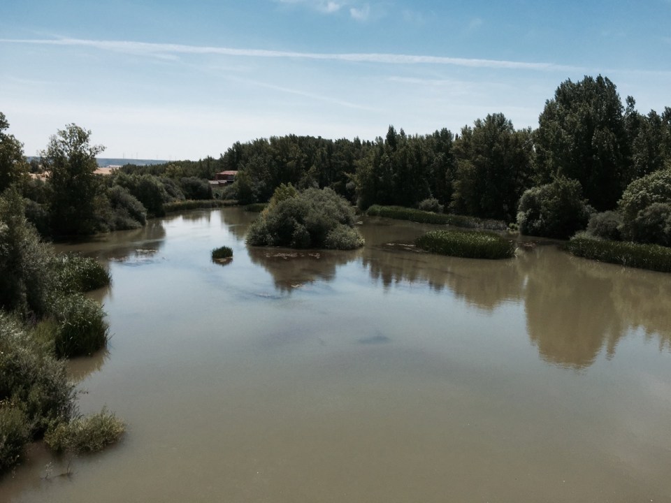 Promising river for fishing