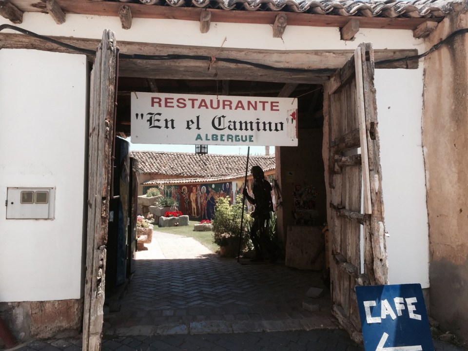 Church in Aubergue in Boadilla del Camino 2