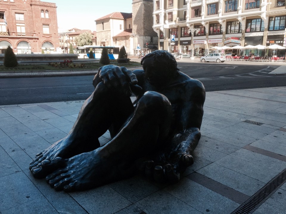 This chap doesn't look too happy