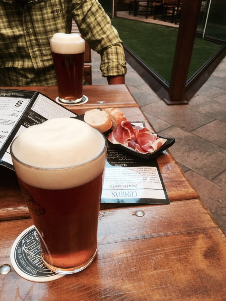 Nice pint of IPA to start proceedings