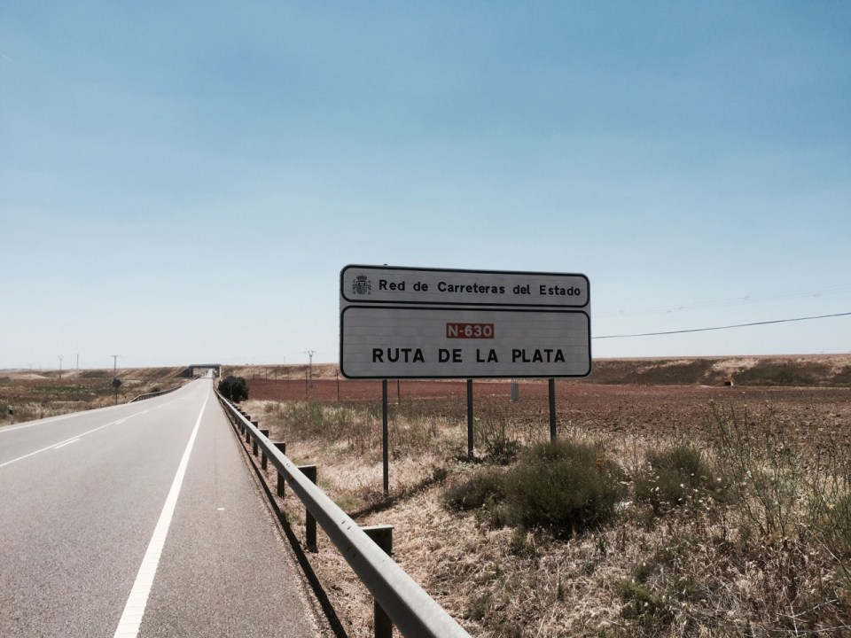 On the Ruta de la Plata; an old Roman road