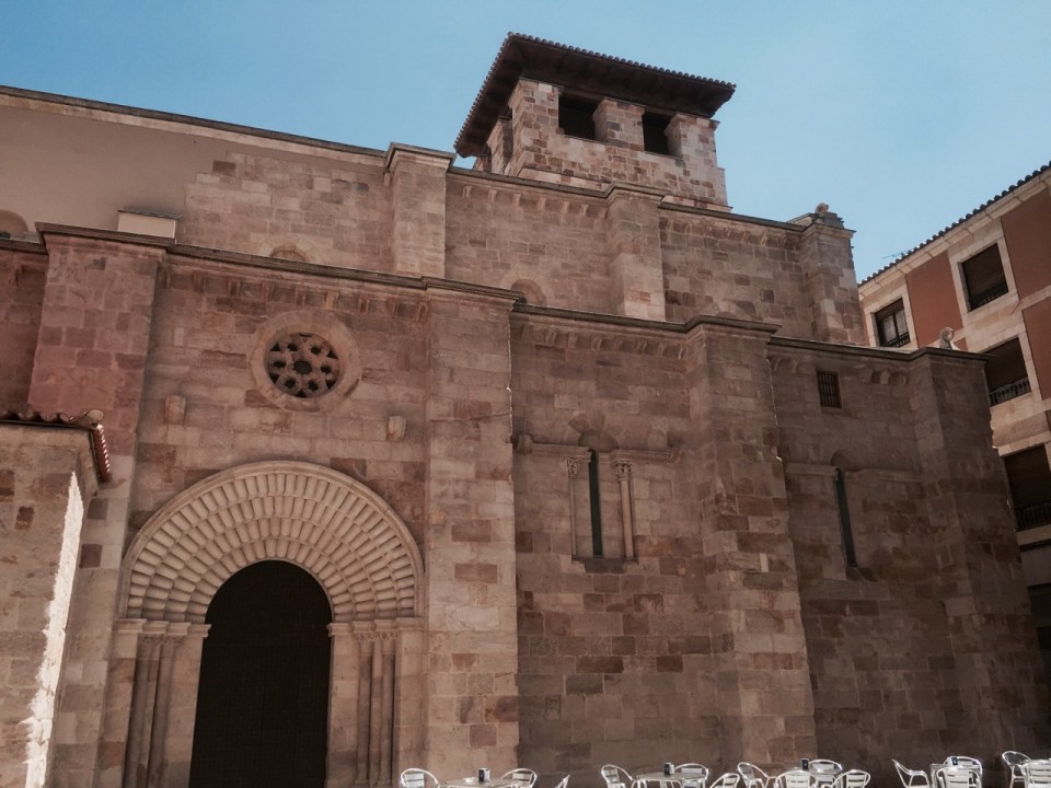 Romanesque church in Zamora